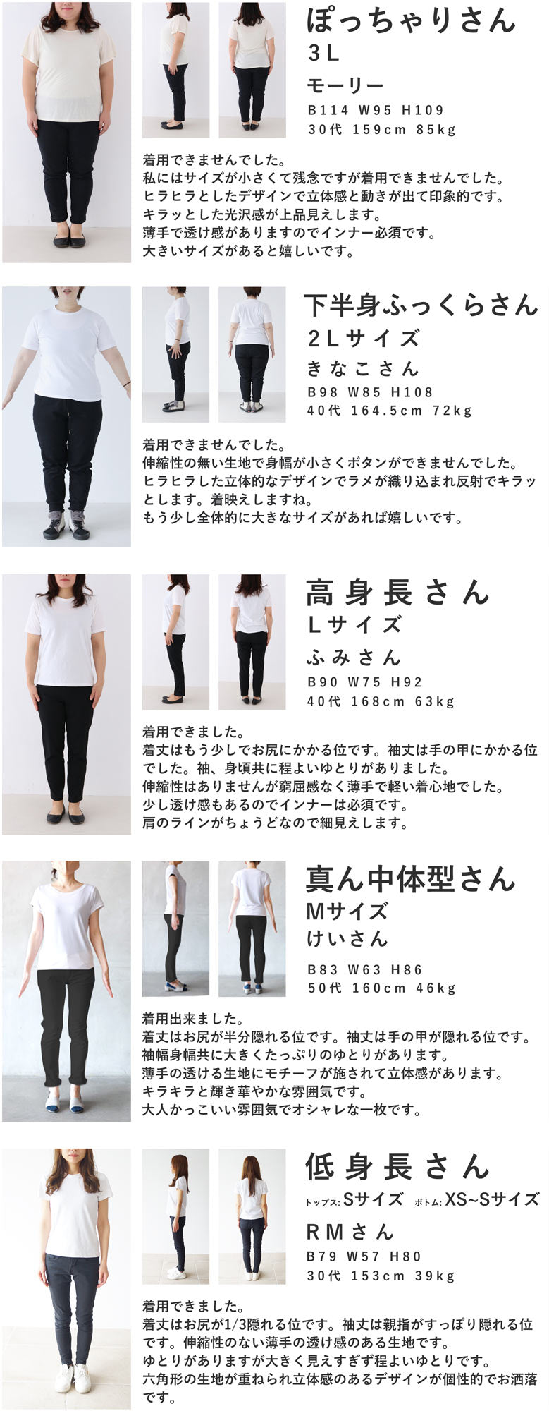 立体に浮かぶ六角形シャツトップス