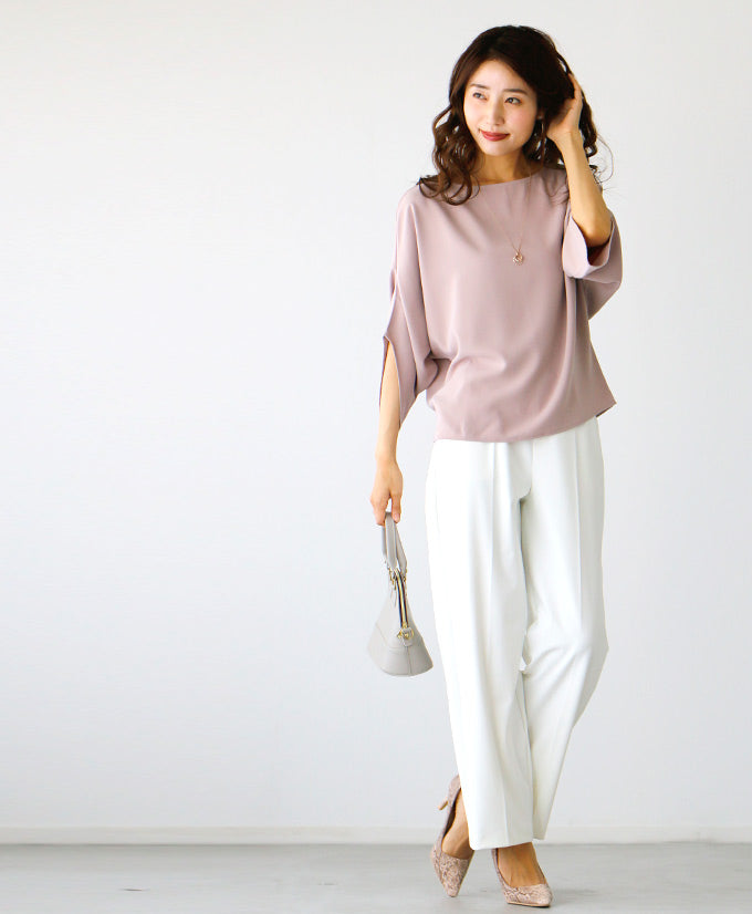 【wc-s05908pf】パンツに自信あり!まっすぐ長く美しいセンタープレスパンツ