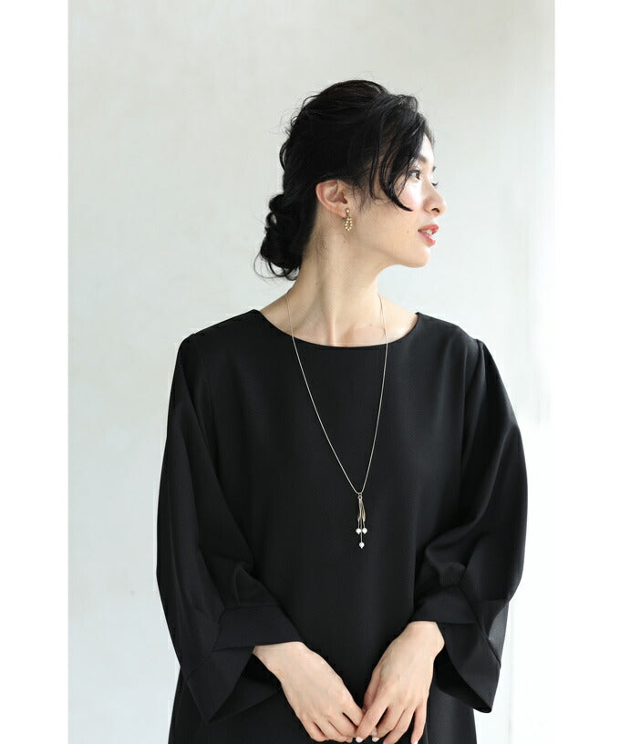 【wc-wk00430】揺らめくすずらんモチーフネックレス
