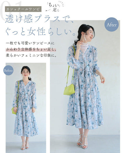 手持ち服にちょい足し ノースリヴェール　4/15新作