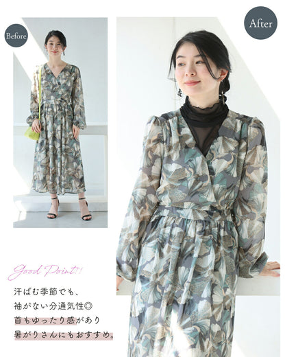 手持ち服にちょい足し ノースリヴェール　4/15新作