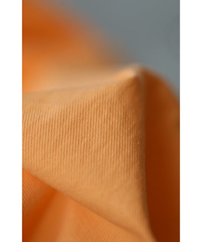 ジューシーなオレンジシャーベットカラーシャツトップス