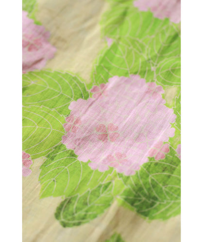 羽織りにも。彩る紫陽花のチャイナボタンプルオーバートップス　6/14新作