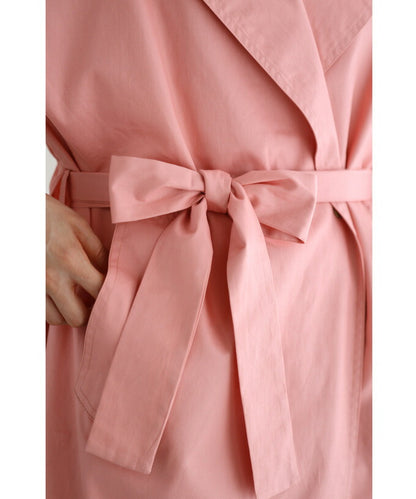 華やぎピンクのミディアムライトコート　