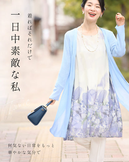 華のあるオシャレを 素敵なわたし チュニック　3/15新作