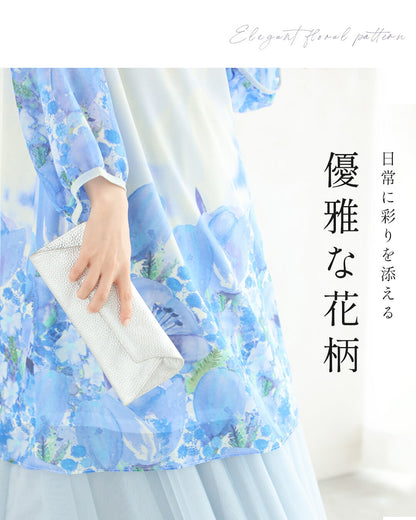 華のあるオシャレを 素敵なわたし チュニック　3/15新作