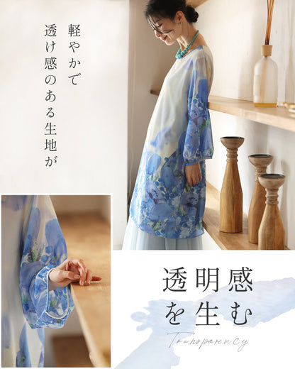 華のあるオシャレを 素敵なわたし チュニック　3/15新作