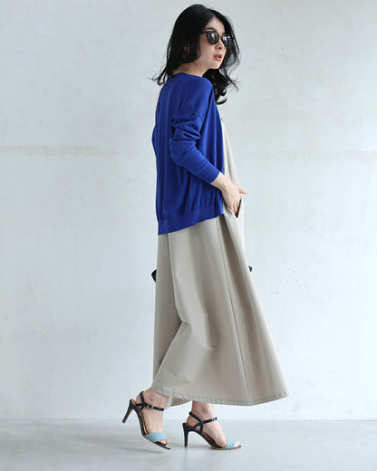 「いつもオシャレね」と 褒められるワイドサロペ　4/15新作
