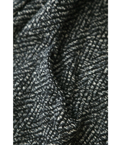 【wc-w54003】（S~L対応）肌寒い日にさっと羽織るランダム裾ロングガウン